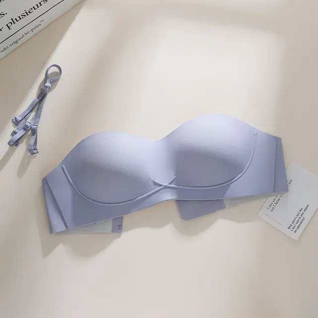 都市丽人 聚拢轻薄抹胸透气舒适无痕向上承托防下垂文胸 女款