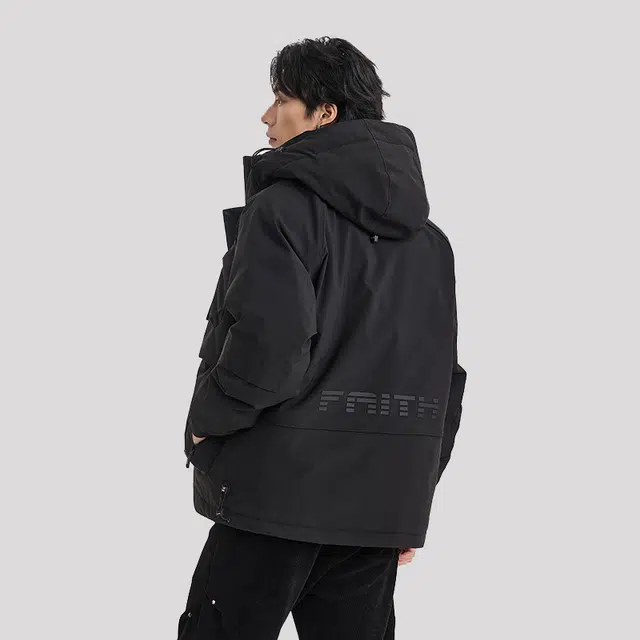 【dme】 户外山系机能工装保暖羽绒服 男女同款