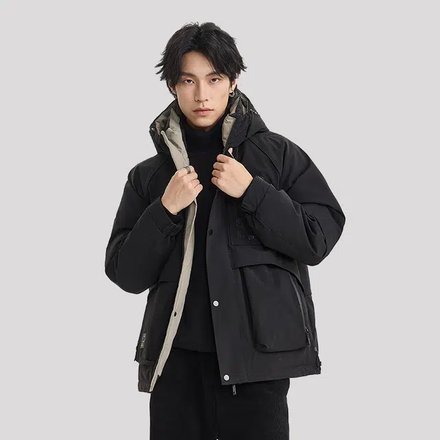 【dme】 户外山系机能工装保暖羽绒服 男女同款