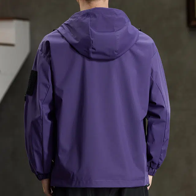 【dme】  美式潮流宽松休闲户外连帽百搭登山服  防水防风速干防寒冲锋衣 男女同款