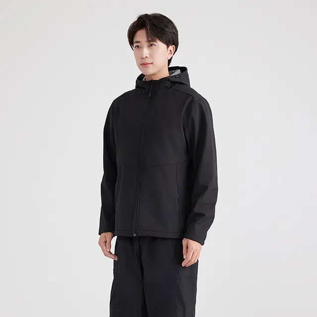 【dme】  美式复古时尚纯色连帽三防山系户外  防水防风冲锋衣 男女同款
