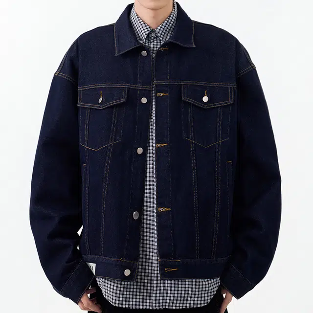 【dme】 潮牌痞帅翻领高级感夹克美式复古水洗做旧百搭舒适休闲牛仔外套 男女同款