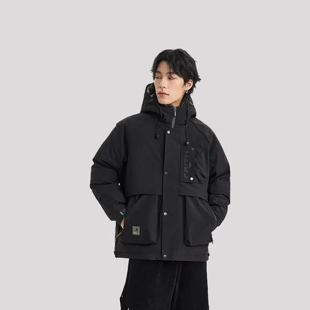 【dme】 户外山系机能工装保暖羽绒服 男女同款