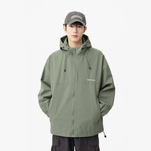 【dme】  宽松休闲美式山系户外登山运动透气  防水防风防寒冲锋衣 男女同款