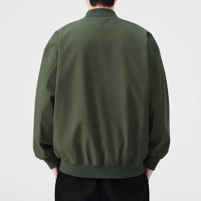 【dme】 美式复古设计感休闲宽松百搭通勤无性别工装小众时尚立领夹克外套 男女同款