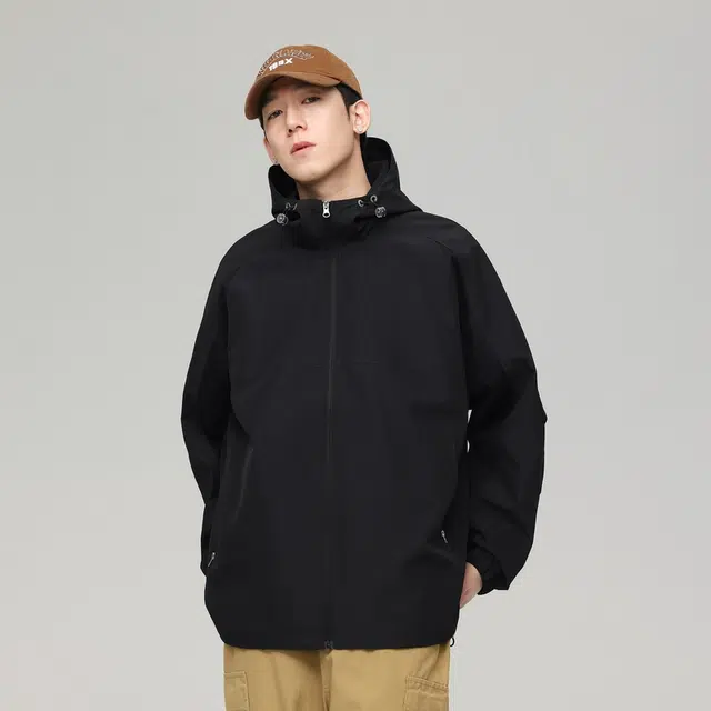 【dme】 潮牌山系连帽工装宽松夹克外套 男女同款