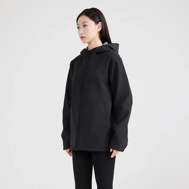 【dme】  美式复古时尚纯色连帽三防山系户外  防水防风冲锋衣 男女同款