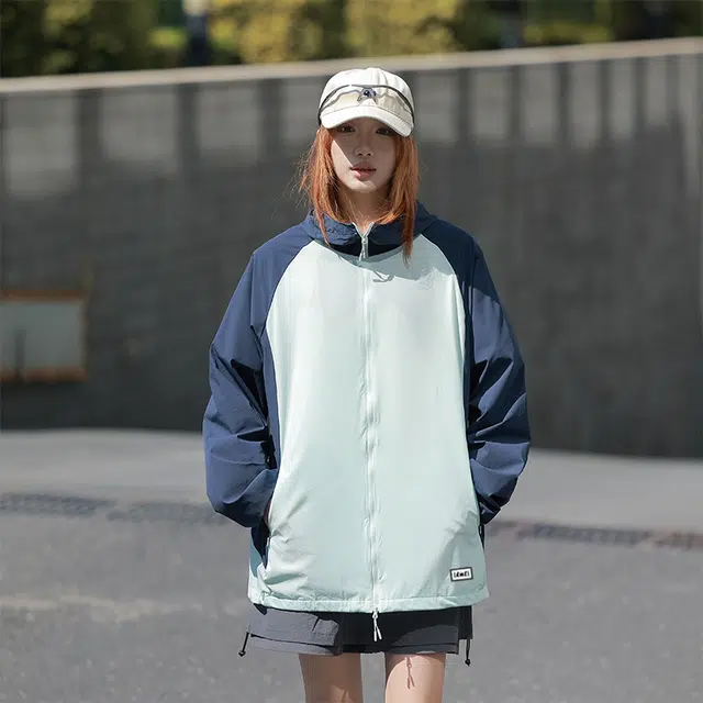【dme】 轻薄舒适凉感户外休闲运动日常通勤百搭连帽透气防晒服 男女同款