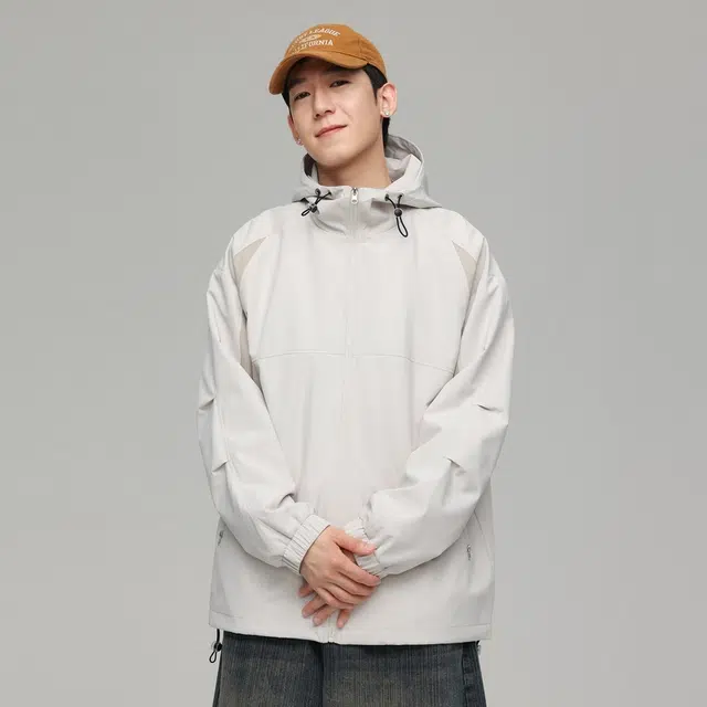 【dme】 潮牌山系连帽工装宽松夹克外套 男女同款