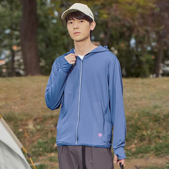 【dme】 简约山系户外设计宽松休闲防晒服 男女同款