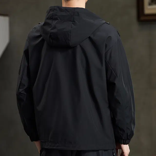 【dme】  美式潮流宽松休闲户外连帽百搭登山服  防水防风速干防寒冲锋衣 男女同款