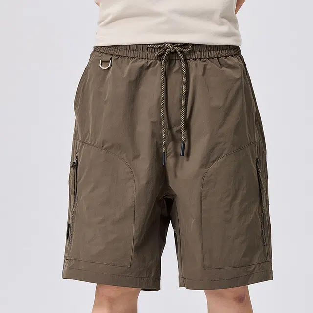 【dme】 美式宽松百搭舒适运动五分休闲短裤 男女同款