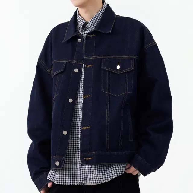 【dme】 潮牌痞帅翻领高级感夹克美式复古水洗做旧百搭舒适休闲牛仔外套 男女同款