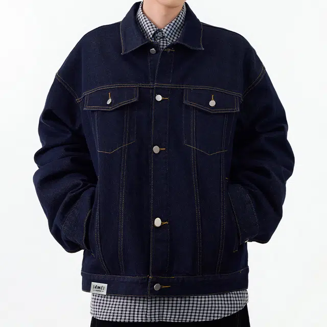 【dme】 潮牌痞帅翻领高级感夹克美式复古水洗做旧百搭舒适休闲牛仔外套 男女同款
