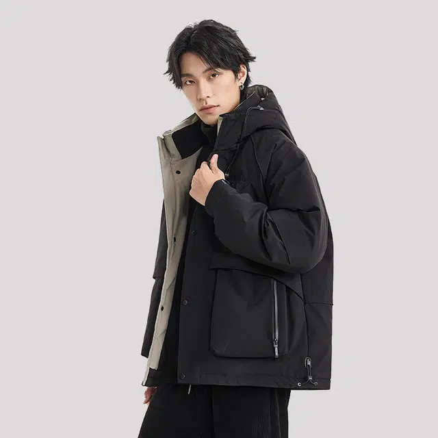 【dme】 户外山系机能工装保暖羽绒服 男女同款