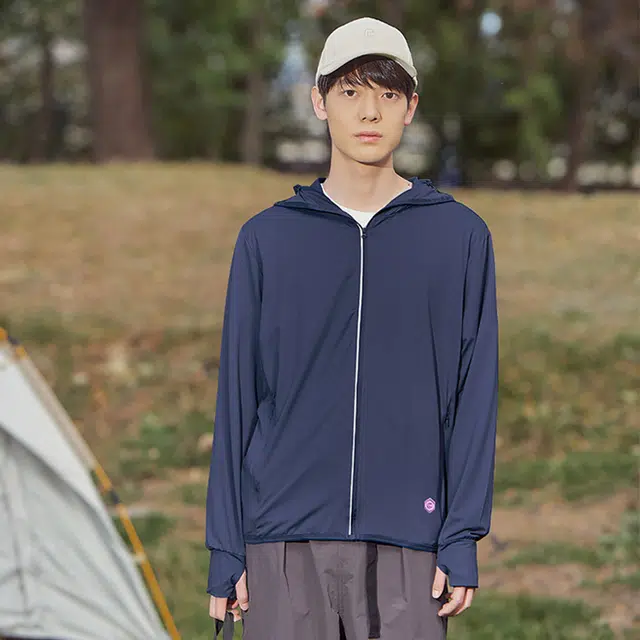 【dme】 简约山系户外设计宽松休闲防晒服 男女同款