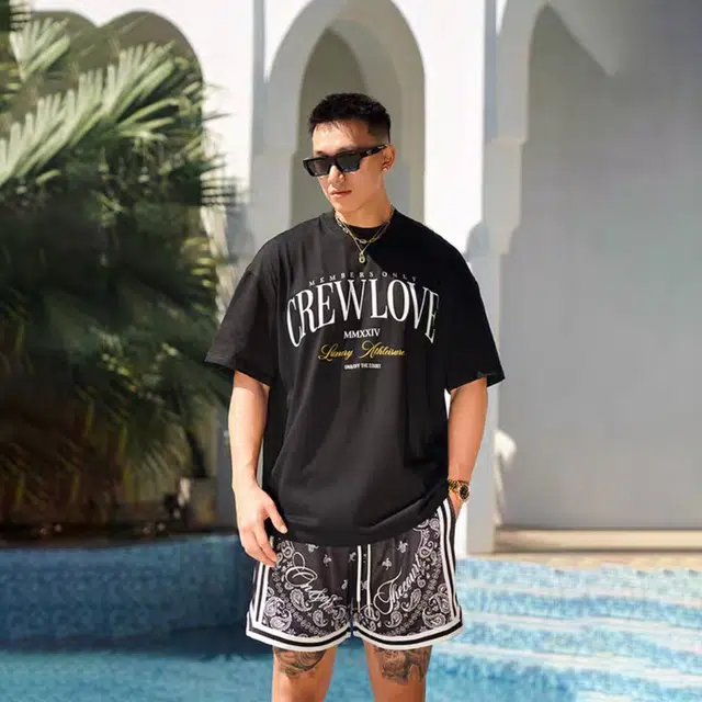 DOGANSON CREWLOVEoversizeT