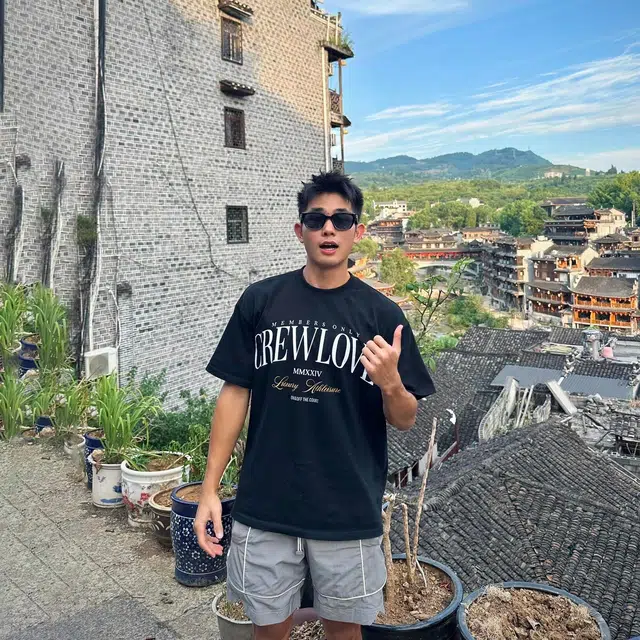 DOGANSON CREWLOVEoversizeT