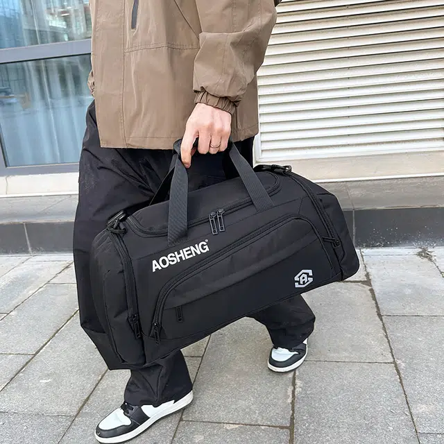 雅鹿 多功能运动健身旅游包 尼龙 旅行包 男女同款情侣款 多色
