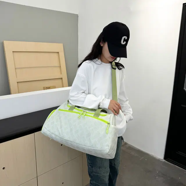 雅鹿 可套拉杆大容量运动健身瑜伽轻便收纳袋住宿 尼龙 单肩包旅行包手提包 男女同款情侣款 多色