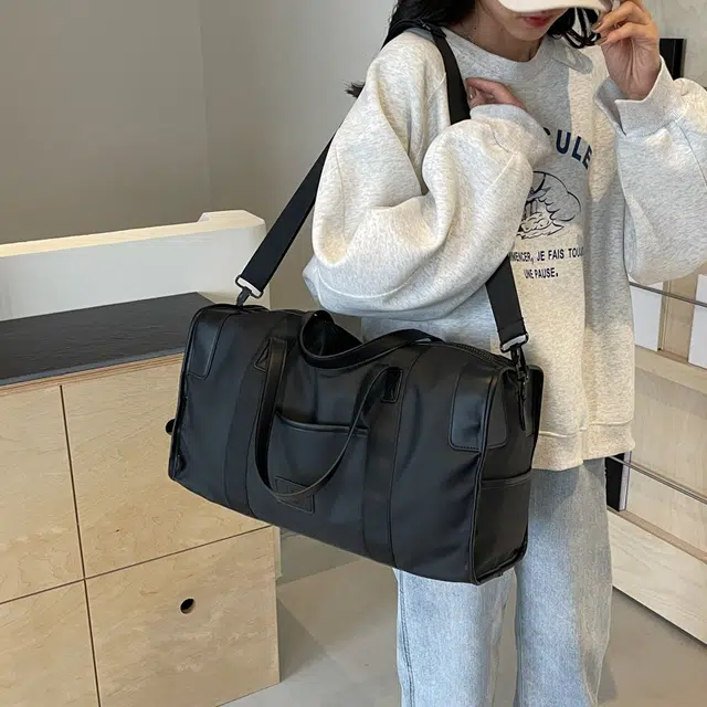 雅鹿 运动防水干湿分离健身包男背包轻便手提行李袋 尼龙 单肩包旅行包 黑色/白色/卡其色/蓝色