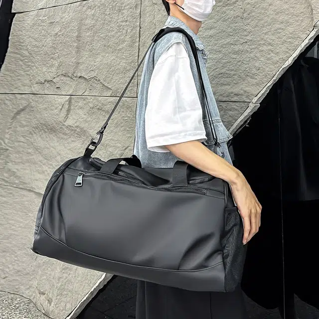 雅鹿 运动健身行李袋短途旅行 尼龙 单肩斜挎手提包 男女同款情侣款 多色