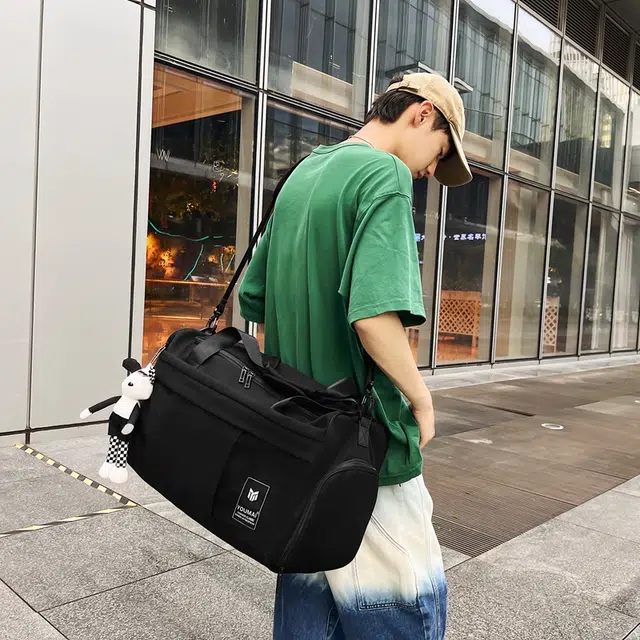 雅鹿 短途大容量收纳袋运动游泳 尼龙 旅行包 男女同款情侣款 多色