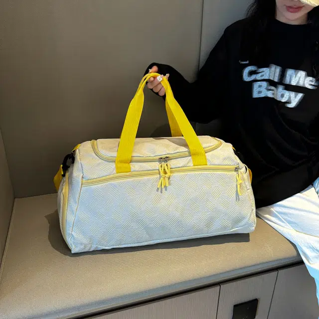 雅鹿 可套拉杆大容量运动健身瑜伽轻便收纳袋住宿 尼龙 单肩包旅行包手提包 男女同款情侣款 多色