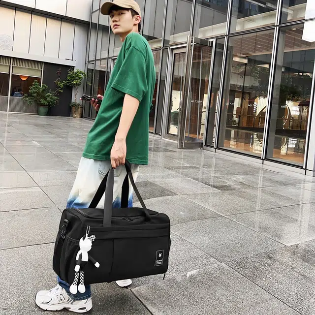 雅鹿 短途大容量收纳袋运动游泳 尼龙 旅行包 男女同款情侣款 多色