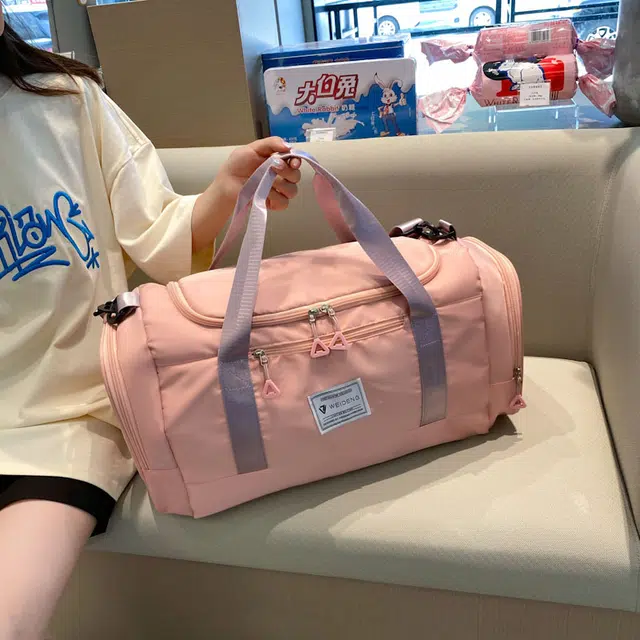 雅鹿 双肩背包可扩容可套拉杆箱轻便时尚旅游背包高档待产包 牛津布 单肩旅行包 男女同款情侣款 多色