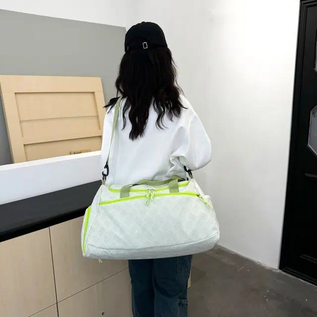 雅鹿 可套拉杆大容量运动健身瑜伽轻便收纳袋住宿 尼龙 单肩包旅行包手提包 男女同款情侣款 多色