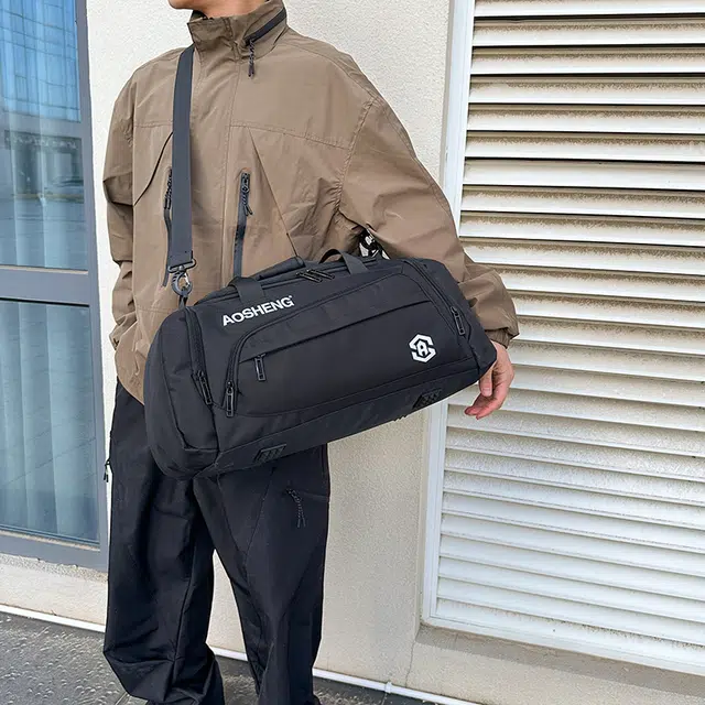 雅鹿 多功能运动健身旅游包 尼龙 旅行包 男女同款情侣款 多色