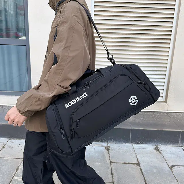 雅鹿 多功能运动健身旅游包 尼龙 旅行包 男女同款情侣款 多色