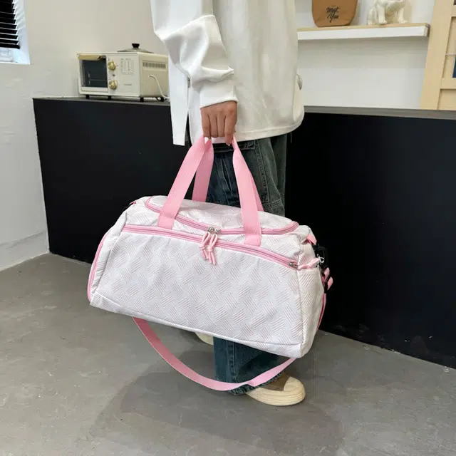 雅鹿 可套拉杆大容量运动健身瑜伽轻便收纳袋住宿 尼龙 单肩包旅行包手提包 男女同款情侣款 多色