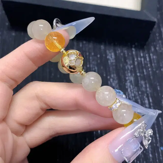 正大福 招财进宝 好运连连水逆退散小众设计高级感时尚百搭串珠日常经典八方来财诸事顺意#好运 水晶 手串 女款