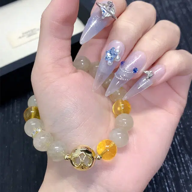 正大福 招财进宝 好运连连水逆退散小众设计高级感时尚百搭串珠日常经典八方来财诸事顺意#好运 水晶 手串 女款