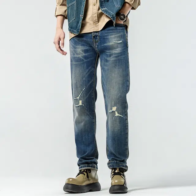 Automobili Lamborghini baggy jeans