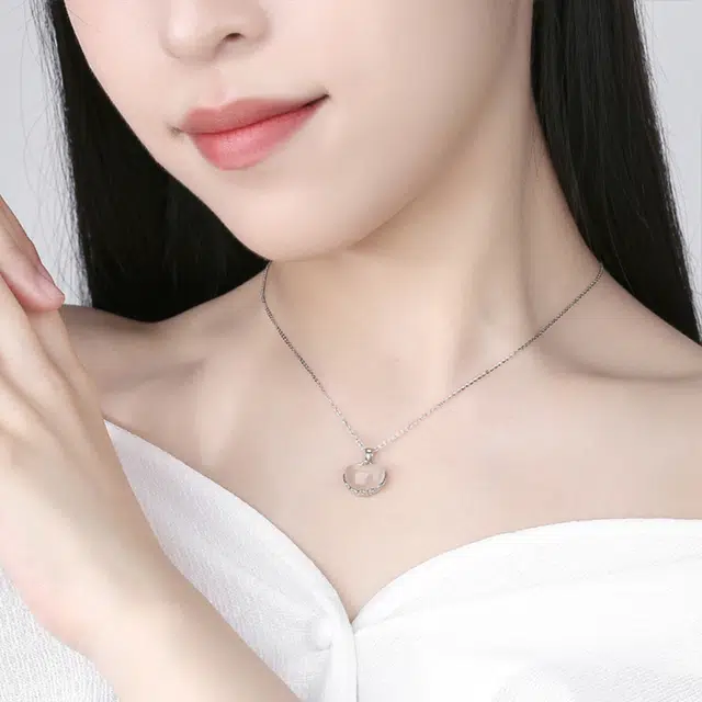 庆大福 如意相思豆    国潮新中式设计感小众轻奢喜乐平安现小众精致高级感#好运 玉髓 项链 女款