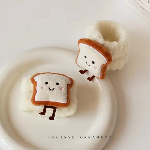 古迪 卡通手腕带 洗脸防打湿袖口女运动擦汗手环袖套吸水防护手臂套洗漱