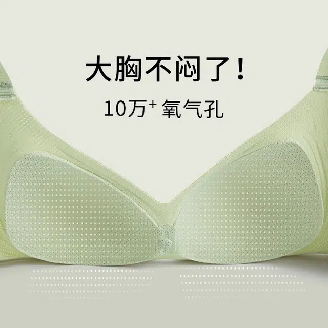 依伦美 大胸显小防下垂收副乳薄款文胸 女款