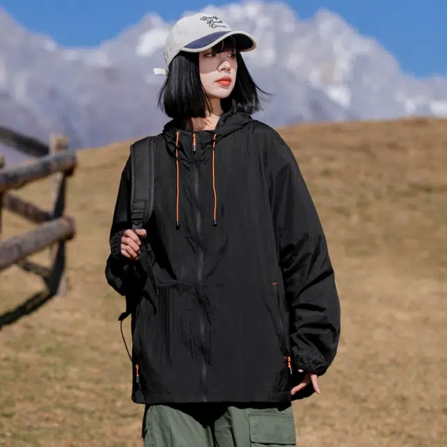 欧迪芬 舒适休闲简约百搭防晒服 女款