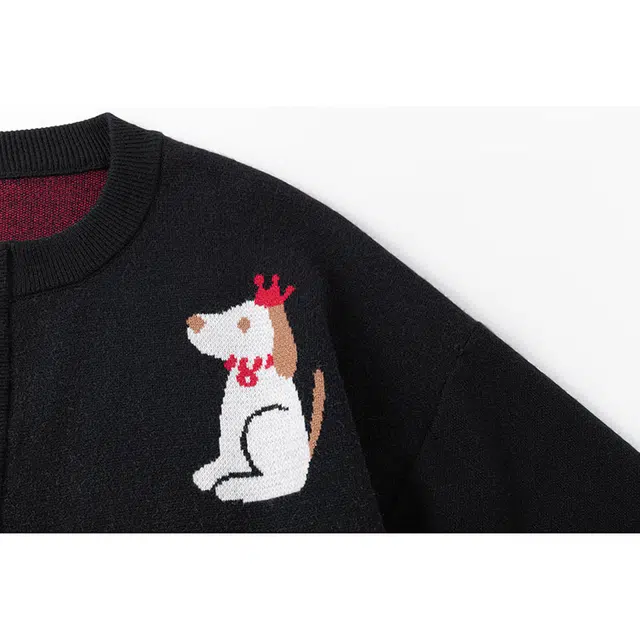 欧迪芬 高街慵懒风美式简洁舒适百搭基础款纯色圆领套头休闲保暖长袖针织宽松毛衣 男女同款