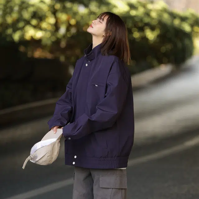 欧迪芬 户外机能风工装美式潮牌立领大口袋设计感宽松旅游百搭夹克外套 男女同款