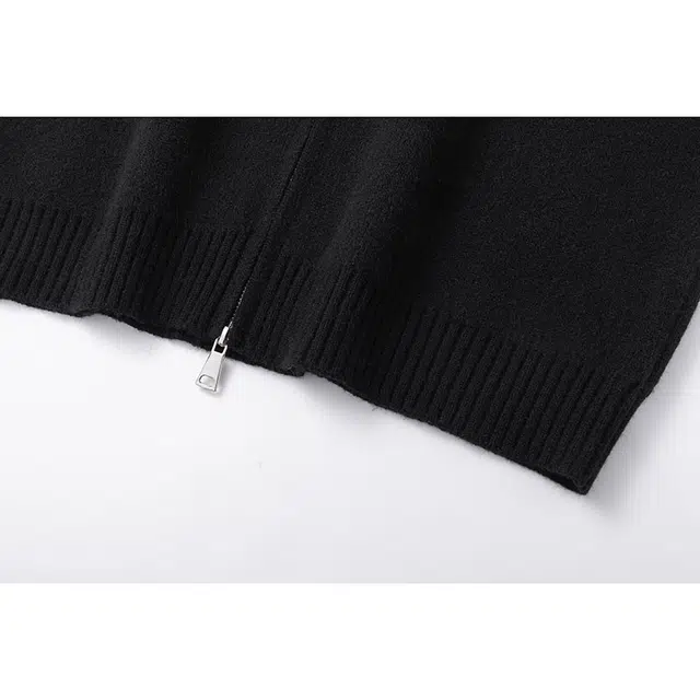 欧迪芬 高领美式风格简约慵懒风撞色图案舒适亲肤百搭双杠条时尚潮流毛衣 男女同款