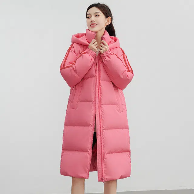 鸭鸭 加厚休闲运动风羽绒服 女款