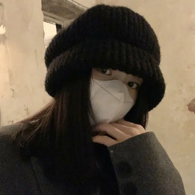 【日常百搭】 浪莎 秋冬加厚保暖一帽三戴毛线帽大头围显脸小冷帽百搭防风文艺针织帽 男女同款情侣款 涤纶 绒线帽 男女同款情侣款