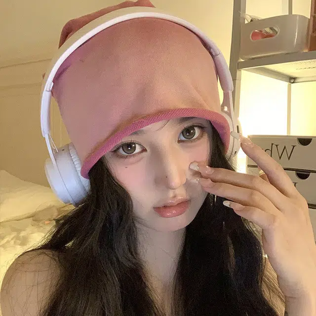 浪莎 时髦精渐变色复古堆堆帽显脸小包头帽薄款个性街拍穿搭潮酷冷帽 棉 绒线帽 男女同款情侣款