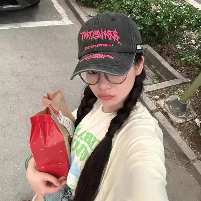 浪莎 做旧街头复古风时尚潮流小众设计显脸 棉 鸭舌帽 男女同款情侣款