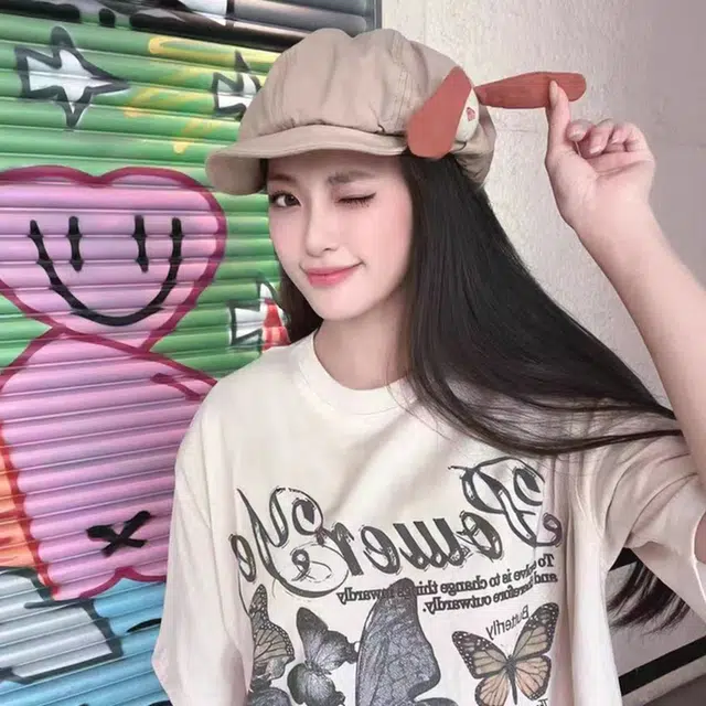 浪莎 百搭大头围显脸小薄款透气 涤纶 贝雷帽 男女同款情侣款