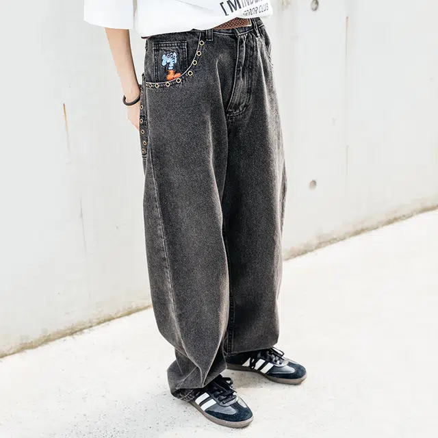 MIND ERROR Denim Pants